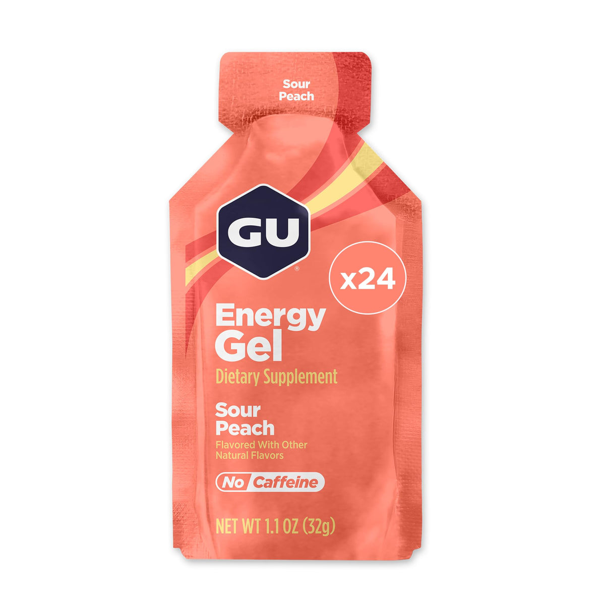 GU Energy, Original Energy Gels, Mixed Classic Flavors - 24 Count