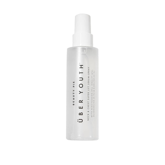 Beauty Pie Über Youth Neck & Chest Tightening Serum Spray | Chest & Neck Firming | Anti Aging Serum | Chest & Neck Tightening And Lifting | Tighten & Lift Skin | Hydrating Elasticity Boost | 3.2fl oz