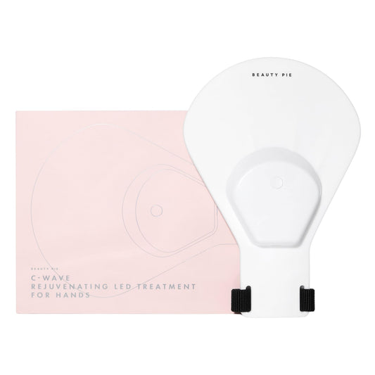 Beauty Pie C-Wave Rejuvenating LED Treatment for Hands – Red + Near-Infrared Light Therapy Glove Device for Age Spots, Pigmentation & Firming
