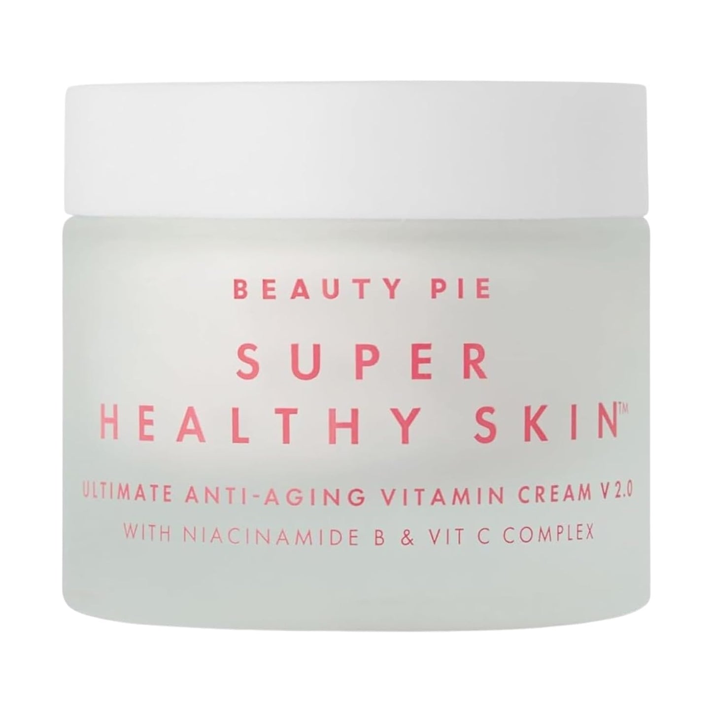 Beauty Pie Super Healthy Skin Ultimate Anti-Aging Vitamin Cream Face Moisturizer with 3% Vitamin C Complex, 2% Niacinamide & Hyaluronic Acid, Firms, Brightens & Hydrates 1.69fl oz