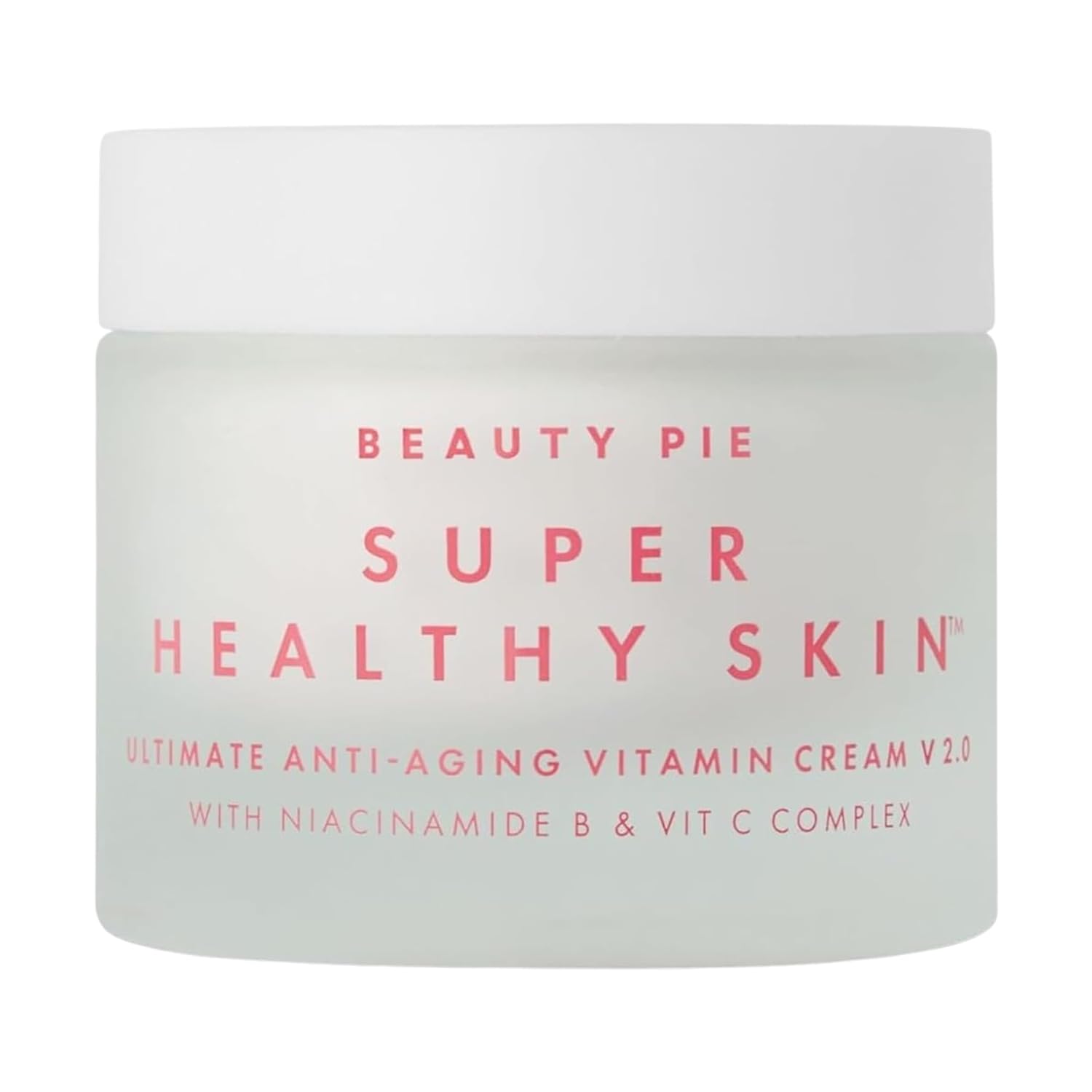 Beauty Pie Super Healthy Skin Ultimate Anti-Aging Vitamin Cream Face Moisturizer with 3% Vitamin C Complex, 2% Niacinamide & Hyaluronic Acid, Firms, Brightens & Hydrates 1.69fl oz