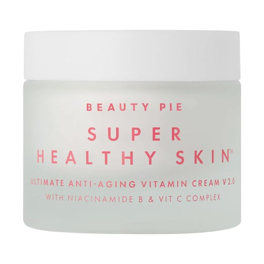 Beauty Pie Super Healthy Skin Ultimate Anti-Aging Vitamin Cream Face Moisturizer with 3% Vitamin C Complex, 2% Niacinamide & Hyaluronic Acid, Firms, Brightens & Hydrates 1.69fl oz