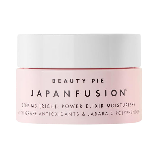 Beauty Pie Japanfusion Power Elixir Moisturizer – Deep Hydration & Antioxidant Skin Elixir | J-Beauty Moisturizer with Hyaluronic Acid, Jabara-C & Grape Extracts for Radiant, Supple Skin