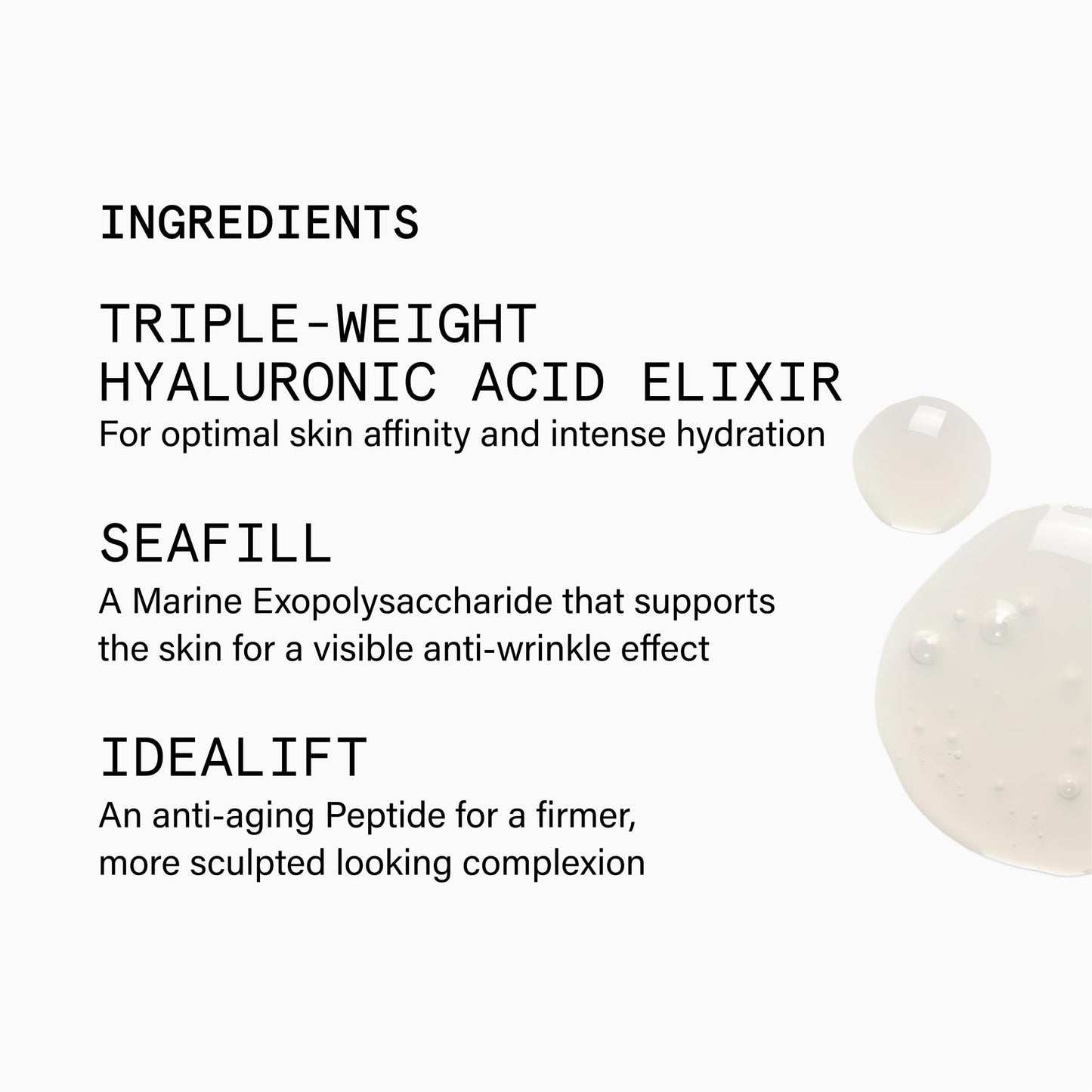 Beauty Pie Triple Hyaluronic Acid & Lipopeptide Serum 50ml – Deep Hydration, Plumping & Smoothing Face Serum – Anti-Wrinkle, Fine Line Care – Lightweight, Fragrance-Free Formula