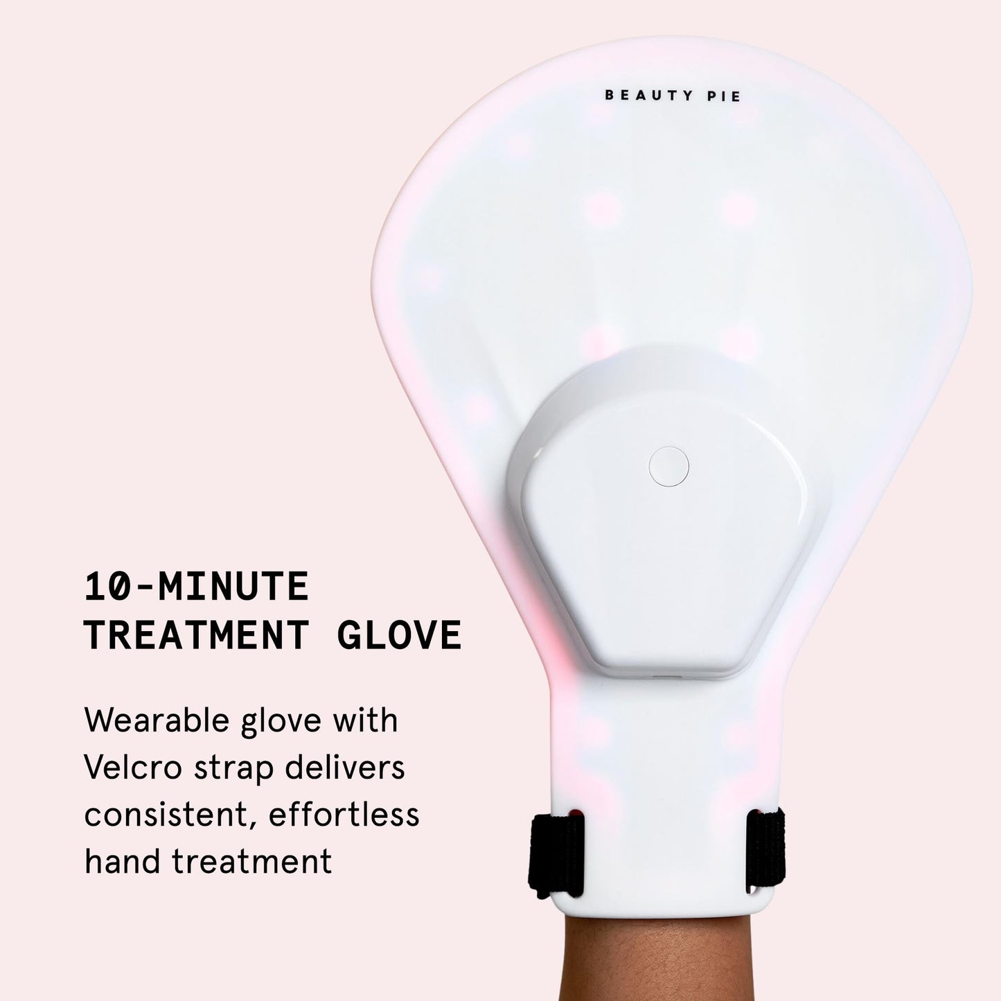 Beauty Pie C-Wave Rejuvenating LED Treatment for Hands – Red + Near-Infrared Light Therapy Glove Device for Age Spots, Pigmentation & Firming