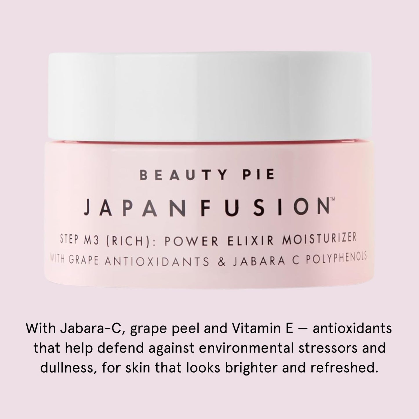 Beauty Pie Japanfusion Power Elixir Moisturizer – Deep Hydration & Antioxidant Skin Elixir | J-Beauty Moisturizer with Hyaluronic Acid, Jabara-C & Grape Extracts for Radiant, Supple Skin