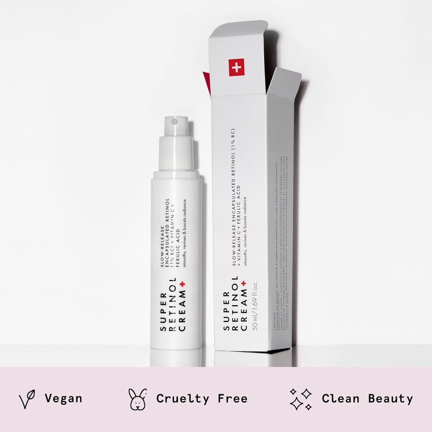 Beauty Pie Super Retinol (+ Vitamin C) Night Renewal Moisturiser – 1% Retinol Complex with Vitamin C, E, Ferulic Acid & Shea for Overnight Renewal