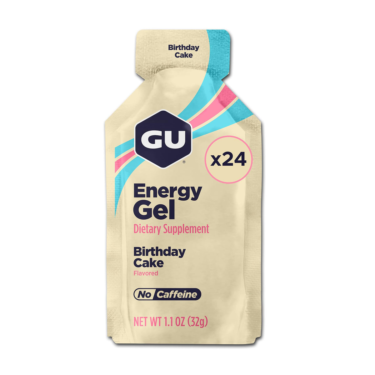 GU Energy, Original Energy Gels, Mixed Classic Flavors - 24 Count