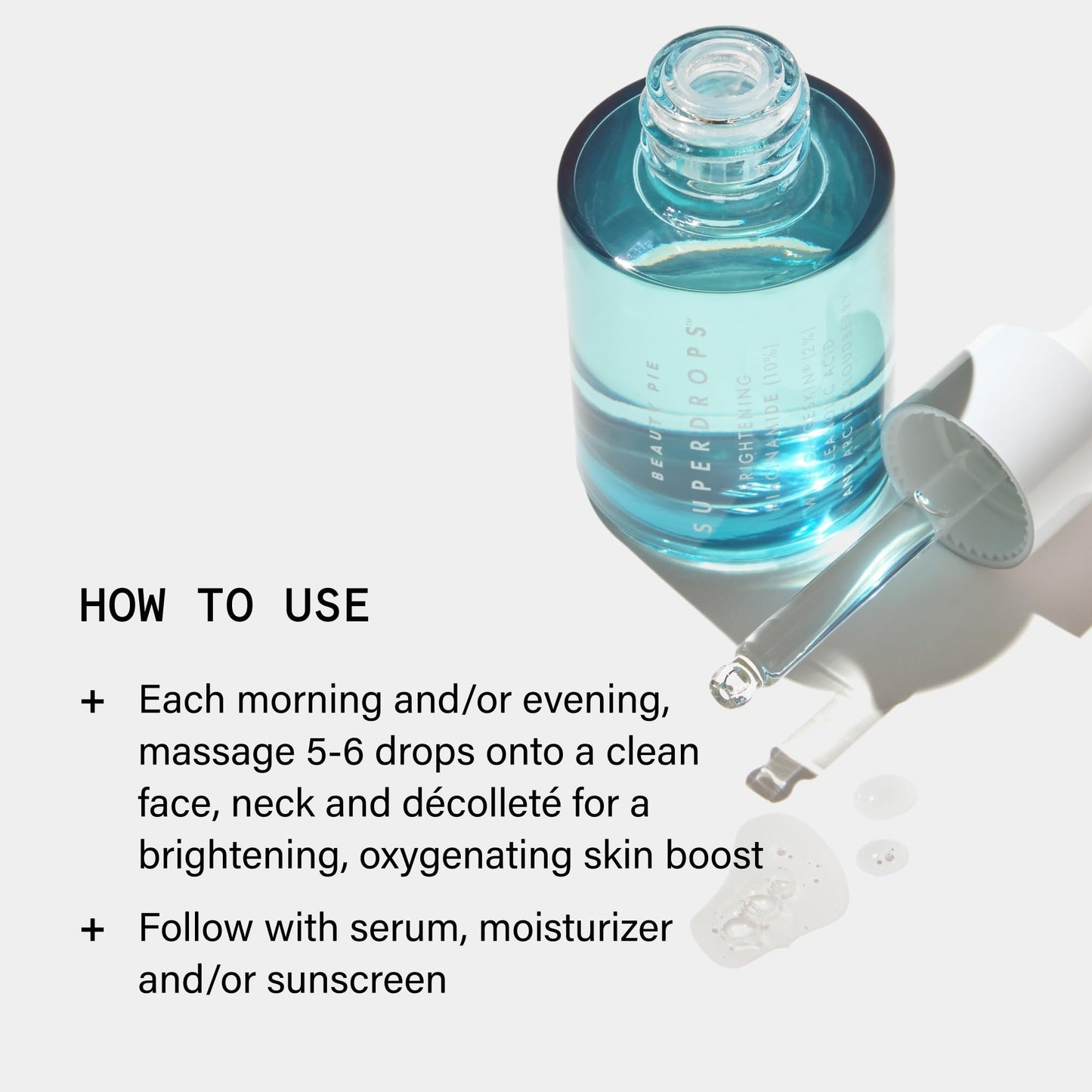 Beauty Pie Superdrops Brightening Niacinamide (10%) Serum – 1 oz / 30 mL Pore‑Refining, Brightening & Barrier‑Strengthening Lightweight Formula