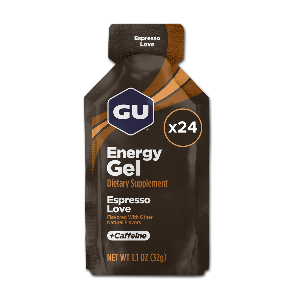 GU Energy, Original Energy Gels, Mixed Classic Flavors - 24 Count