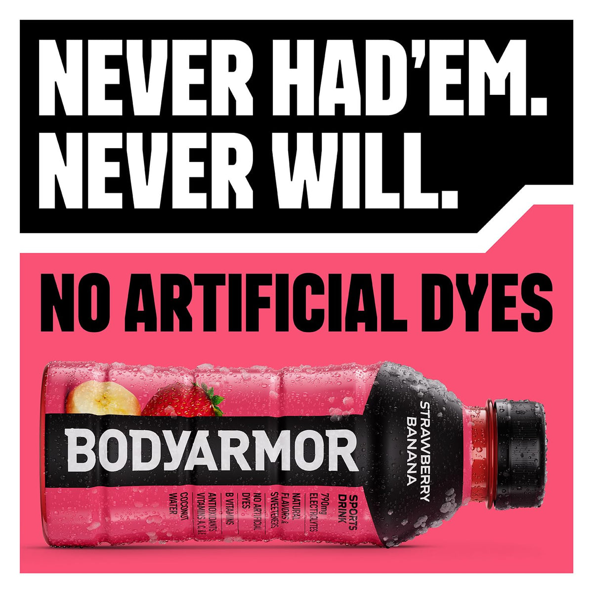 BODYARMOR LYTE,Peach Mango,Electrolyte Drink,20 Calories,16 Fl Oz Bottles,Coconut Water Sports Drink,Natural Flavor & B Vitamins,(Pack of 24)