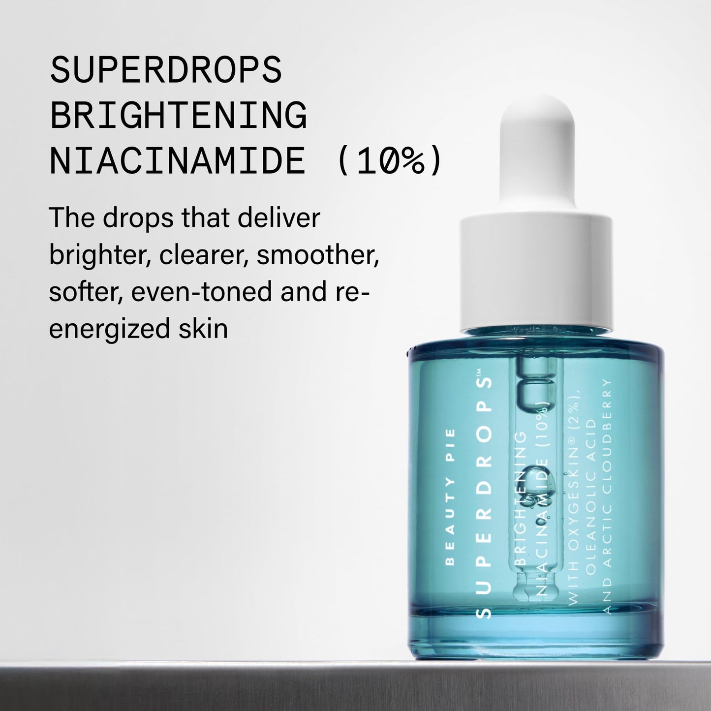Beauty Pie Superdrops Brightening Niacinamide (10%) Serum – 1 oz / 30 mL Pore‑Refining, Brightening & Barrier‑Strengthening Lightweight Formula